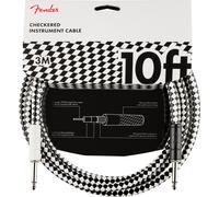 Fender Professional 3M/10ft Instrument Cable Checkerboard