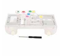 Guitar Learning System Teaching Aid, Guitar Trainer Chord Tool for Beginner, One - Key Chord Practice Helper with Transparent Design for Folk Ukulele and Acoustic Guitar (Silver)