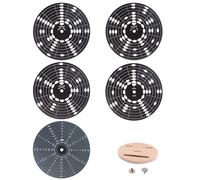 Guitar Learning Tool Round Music Tool Circles Of Fifths Wheel Aluminum Alloy Texture Chord Tools Circles Wheel Guitar Scale Wheel