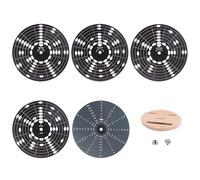 Guitar Learning Tool Round Music Tool Circles Of Fifths Wheel Aluminum Alloy Texture Chord Tools Circles Wheel