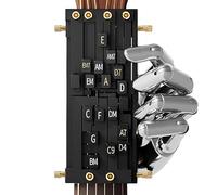 Guitar Learning Tools | Beginner Guitar Chord Presser,Teaching Trainer Tool Wear-Resistant Buddy for Music Lovers Novices Beginner Children Adults Home Practice Companion