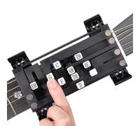 Guitar Learning Tools, Guitar Buddy for Acoustic Guitar | Chord Presser Guitar Buddy Portable Guitar Trainer - Guitar Practice Fingerboard, Guitar Helper for Beginners, Home, Outdoor, Chinese