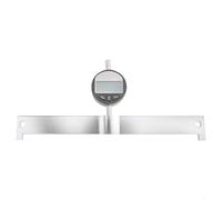 Guitar Leveling Digital Ruler,Stainless Steel String Action Ruler Guitar Setup Gauge Luthier Measuring Tool for Electric Acoustic Bass Guitars