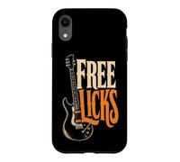Guitar Licks Vintage Guitarist Guitar Player Music Gift Case for iPhone XR