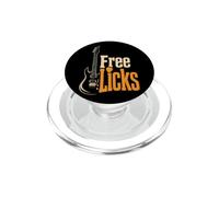 Guitar Licks Vintage Guitarist Guitar Player Music Gift PopSockets PopGrip for MagSafe