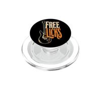 Guitar Licks Vintage Guitarist Guitar Player Music Gift PopSockets PopGrip for MagSafe