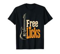 Guitar Licks Vintage Guitarist Guitar Player Music Gift T-Shirt
