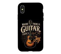 Guitar Life Where There Is Guitar There Is Joy Gift Case for iPhone X/XS