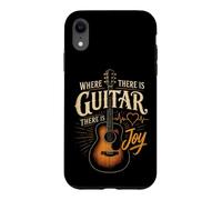 Guitar Life Where There Is Guitar There Is Joy Gift Case for iPhone XR