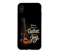 Guitar Life Where There Is Guitar There Is Joy Gift Case for iPhone XS Max