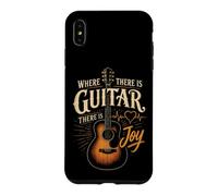 Guitar Life Where There Is Guitar There Is Joy Gift Case for iPhone XS Max