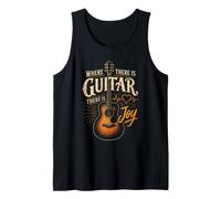 Guitar Life Where There is Guitar There is Joy Gift Tank Top