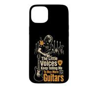Guitar Little Voices Tell Me To Buy More Guitars Gift Case for iPhone 15 Plus