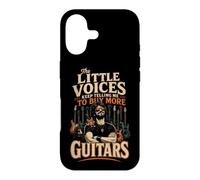 Guitar Little Voices Tell Me To Buy More Guitars Gift Case for iPhone 17