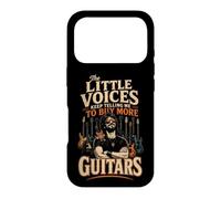 Guitar Little Voices Tell Me To Buy More Guitars Gift Case for iPhone 17 Pro