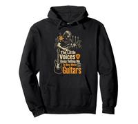 Guitar Little Voices Tell Me To Buy More Guitars Gift Pullover Hoodie