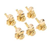 Guitar Lock String Tuners，Guitar Locking Tuner Heavy Duty Vintage Metal Locking Tuning Key Pegs for Electric Folk Acoustic Guitars