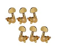 Guitar Locked String Tuning Peg Key Machine Heads Semicircle Button For Acoustic Electric Guitar Guitar Knobs Tuning Keys