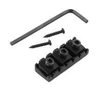 Guitar Locking Nut 42mm String Lock for 6 String Electric Guitar Black