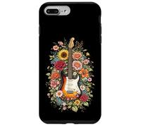 Guitar Love Floral Botanical Cottagecore Flowers Guitarist Case for iPhone 7 Plus/8 Plus