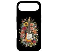 Guitar Love Floral Botanical Cottagecore Flowers Guitarist Case for iPhone Air