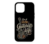 Guitar Lover I'm A Lucky Guitarist's Wife Vintage Gift Case for iPhone 12 Pro Max