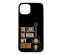 Guitar Lover The Lake The Moon My Guitar Vintage Gift Case for iPhone 15 Plus