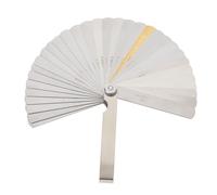 Guitar Luthier Tool Kit, 9pcs Understring Radius Gauge String Action Gauge Ruler 32 Blades Feeler Gauge for Guitar and Bass Setup, Guitar Tools for Fretboard Bridge and Nut Radius