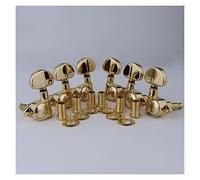 Guitar Machine Heads 3L3R Handed 1:21 Sealed Tuners Tuning Key Pegs With Big Handle Guitar Knobs Tuning Keys
