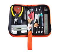 Guitar Maintenance Kit, String Instrument Repair Tools, 26PC Cleaning Accessories for Ukulele, Bass, Electric, Complete Set with Carry Bag
