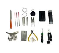 Guitar Maintenance Tool Set, A | Multi Piece Care Assortment with Varied Hand Tools, Setup, String Change Help, Routine Service Tasks, Home