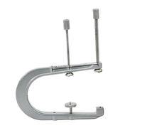 Guitar Maintenance Tools Classical Guitar Bridge Making Luthier Tool Iron Deep Throat Clamp F Shape Fixture(Type1)