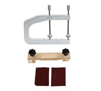 Guitar Maintenance Tools Guitar Bridge Making Luthier Tool Iron Deep Throat Clamp F Shape Fixture(Type5)