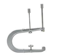 Guitar Maintenance Tools Guitar Bridge Making Tool Hard Maple Wood Iron Deep Throat Clamp F Shape Fixture(Type1)