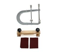 Guitar Maintenance Tools Guitar Bridge Making Tool Iron Deep Throat Clamp F Shape Fixture(Type4)