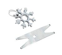 Guitar Maintenance Wrench Multifunctional Snowflake Wrench Bottle Opener for Perfect Tuning and Setup Bottle Opener