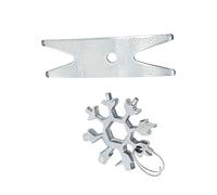 Guitar Maintenance Wrench Multifunctional Snowflake Wrench Bottle Opener for Perfect Tuning and Setup Flat Head Screwdriver