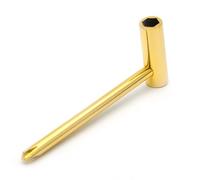guitar making kit Special Adjustment Lever Wrench For Acoustic Guitar L Shaped Sleeve Neck Fingerboard Hexagonal Tool(Gold)