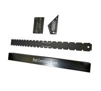 Guitar Making Tools 4 PCS Guitar Neck Straight Edge Fret Leveling Beam Ruler Kit Set Guitar Maintain Repair Accessories Luthier Tool