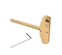 Guitar Making Tools Electric Guitar Repair Tool Alloy Fretboard Wire Installation Tool(Gold)