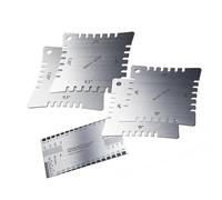 Guitar Making Tools Guitar Luthier Tools Set Including String Action Ruler Gauge And Guitar Notched Radius Gauges For Guitar Bass Setup