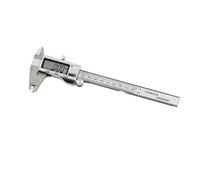 Guitar Making Tools Guitar Making Tool Carbon Fiber Plastic/Stainless Steel LED Digital Display Caliper Electronic Display Thickness Gauge(White)