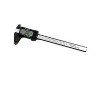 Guitar Making Tools Guitar Making Tool Carbon Fiber Plastic/Stainless Steel LED Digital Display Caliper Electronic Display Thickness Gauge(Black)