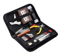 Guitar Making Tools Kit 45/72pcs Guitar Repairing Maintenance Tool Kit With Carry Bag Care Set Of Tools For Acoustic Guitar Electric Guitar(45)