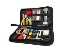 Guitar Making Tools Kit 45/72PCS Guitar Tool Kit For Set Up Guitar Repairing Maintenance Tool Kit With Guitar Strings/Bridge/Pins Accessories(72PCS)
