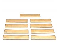 Guitar Making Tools Kit Fingerboard Handheld Fret Press Insert Tool With 9 Radius Inserts Making Repair Set Release Lever Neck Suppot(9 Insert)
