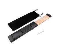 Guitar Making Tools Portable Pocket Guitar Practice Neck Mini 6/4 Fret Guitar Chord Trainer Guitar Training Tool Guitar Parts Playing(6)