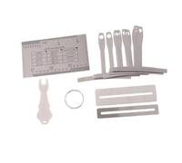 Guitar Making Tools Set Of 13 Guitar String Action Ruler Kit With Set Luthier Tools