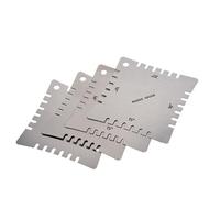 Guitar Making Tools String Gauge Guitar Fingerboard Wire Curve Gauge Leveling Tool Stainless Steel Curve Gauge Musical Instrument Making(4)