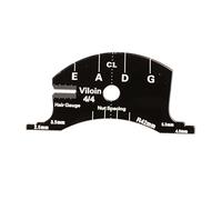 Guitar making tools Violin Bridges Multifunctional Mold Template Violin Bridges Repair Reference Tool Fingerboard Scraper Making Tool (Color : A)